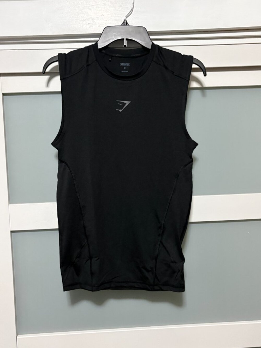Gymshark Element Baselayer Tank Compression Fit sz M Med Black NEW